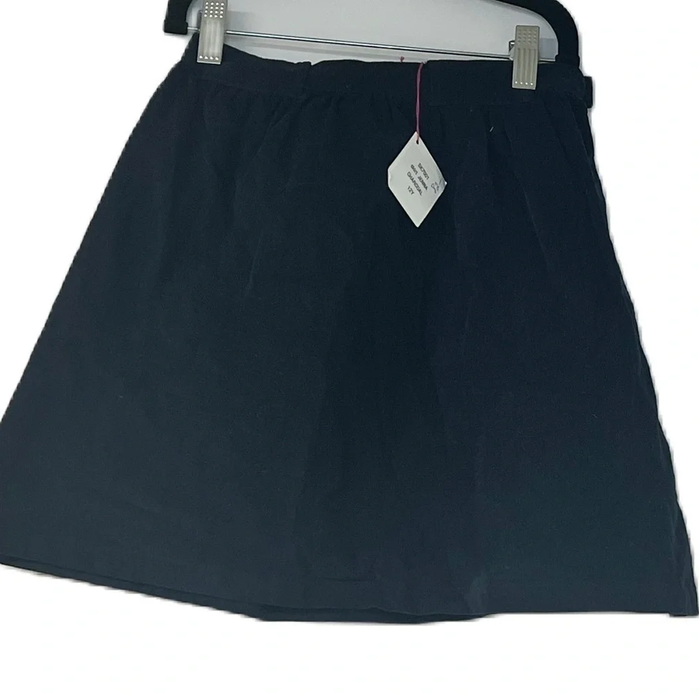 Nwt Anais&l New York girls Jenna Skirt Navy chord size 12 above knee fall winter